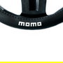 Momo MOMLSWC014BG Funda Volante Supergrip Universal Negro y Gris 38-39 cm