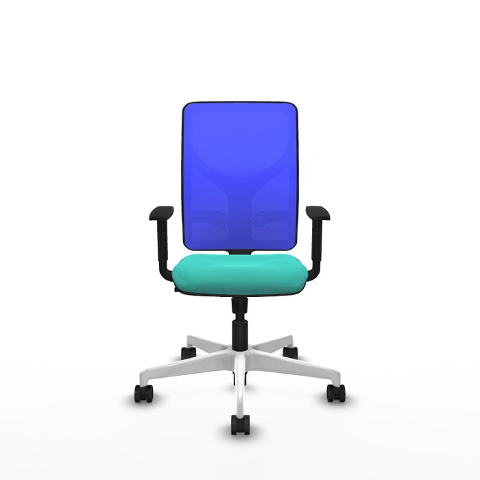 PIQUERAS Y CRESPO Silla de oficina Motilla con mecanismo Sincro, Turquesa y Azul PIQUERAS Y CRESPO Silla de oficina Motilla con mecanismo Sincro, Turquesa y Azul
