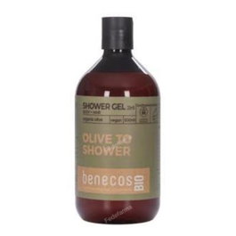BENECOS Gel de Baño 2 en 1 Oliva 500 ml Bio Vegano