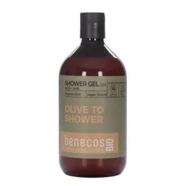 BENECOS Gel de Baño 2 en 1 Oliva 500 ml Bio Vegano