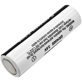 CoreParts Batería ER14505 Li-SOCl2 3.6V 2700mAh 9.72Wh Negra