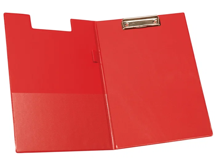 Q-connect Carpeta miniclips de plástico roja DIN A4 Q-connect Carpeta miniclips de plástico roja DIN A4