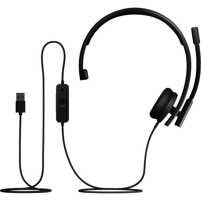 Logitech H570E USB-A Auriculares Mono USB para Oficina/Centro de Llamadas Diadema Alámbrico Negro