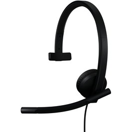 Logitech H570E USB-A Auriculares Mono USB para Oficina/Centro de Llamadas Diadema Alámbrico Negro