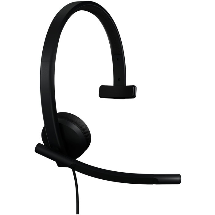Logitech H570E USB-A Auriculares Mono USB para Oficina/Centro de Llamadas Diadema Alámbrico Negro