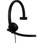 Logitech H570E USB-A Auriculares Mono USB para Oficina/Centro de Llamadas Diadema Alámbrico Negro