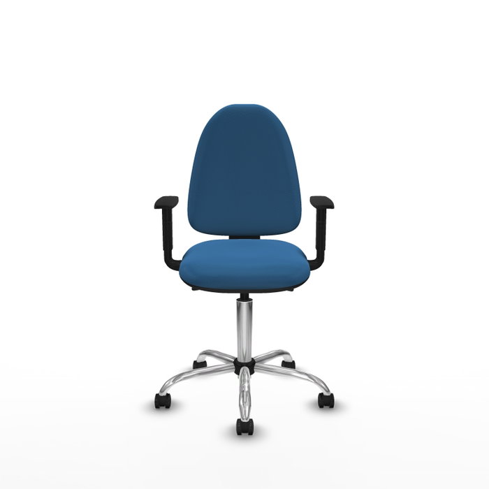 PIQUERAS Y CRESPO Silla de oficina Aýna Azul claro con mecanismo Asincro