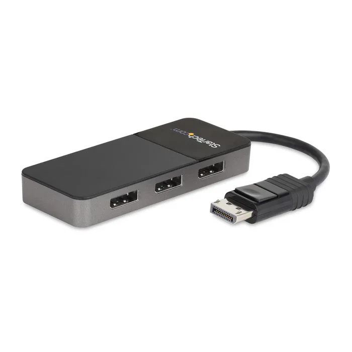 StarTech.com Divisor de Video MST14DP123DP Hub MST USB-C a 3x DisplayPort 1.4, Compatible con 8K 30Hz y HDR para Configuración Multimonitor en Windows, Plug and Play StarTech.com Divisor de Video MST14DP123DP Hub MST USB-C a 3x DisplayPort 1.4, Compatible con 8K 30Hz y HDR para Configuración Multimonitor en Windows, Plug and Play