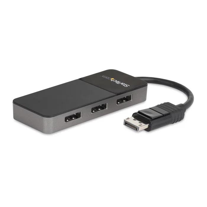 StarTech.com Divisor de Video MST14DP123DP Hub MST USB-C a 3x DisplayPort 1.4, Compatible con 8K 30Hz y HDR para Configuración Multimonitor en Windows, Plug and Play StarTech.com Divisor de Video MST14DP123DP Hub MST USB-C a 3x DisplayPort 1.4, Compatible con 8K 30Hz y HDR para Configuración Multimonitor en Windows, Plug and Play