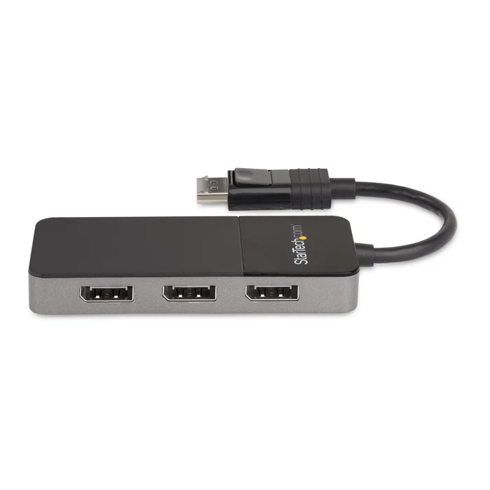 StarTech.com Divisor de Video MST14DP123DP Hub MST USB-C a 3x DisplayPort 1.4, Compatible con 8K 30Hz y HDR para Configuración Multimonitor en Windows, Plug and Play StarTech.com Divisor de Video MST14DP123DP Hub MST USB-C a 3x DisplayPort 1.4, Compatible con 8K 30Hz y HDR para Configuración Multimonitor en Windows, Plug and Play
