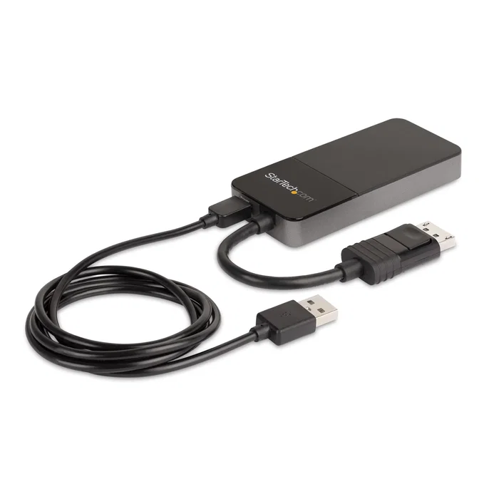 StarTech.com Divisor de Video MST14DP123DP Hub MST USB-C a 3x DisplayPort 1.4, Compatible con 8K 30Hz y HDR para Configuración Multimonitor en Windows, Plug and Play StarTech.com Divisor de Video MST14DP123DP Hub MST USB-C a 3x DisplayPort 1.4, Compatible con 8K 30Hz y HDR para Configuración Multimonitor en Windows, Plug and Play