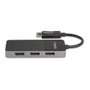 Startech Hub MST USB-C a 4x DisplayPort 1.4 Negro
