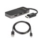 Startech Hub MST USB-C a 4x DisplayPort 1.4 Negro