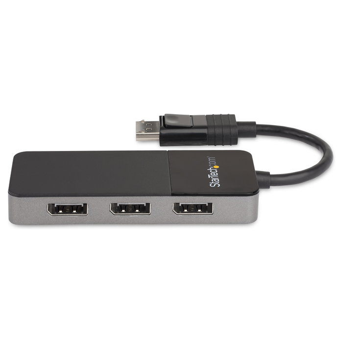 StarTech.com Hub MST DisplayPort 1.4 a 3x DisplayPort MST14DP123DP Negro