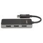 StarTech.com Hub MST DisplayPort 1.4 a 3x DisplayPort MST14DP123DP Negro