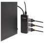 StarTech.com Hub MST DisplayPort 1.4 a 3x DisplayPort MST14DP123DP Negro