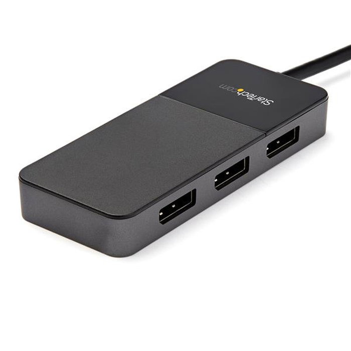 StarTech.com Hub MST DisplayPort 1.4 a 3x DisplayPort MST14DP123DP Negro