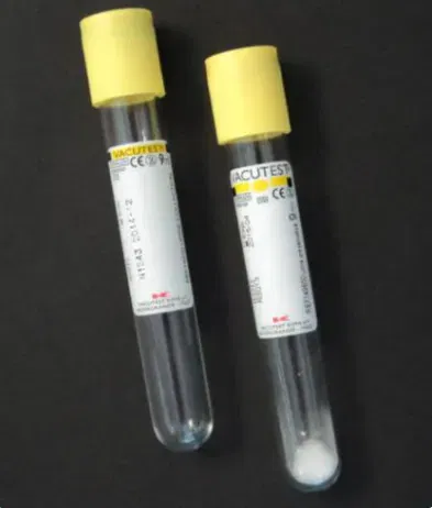 Deltalab Tubo Vacío 9 mL con Ácido Bórico 100 Unidades