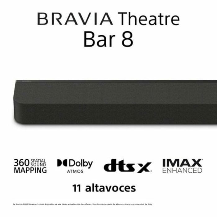 Barra de Sonido Sony HT-A8000 Negro