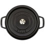 Staub La Cocotte Cazuela para hornear 24 cm Negra