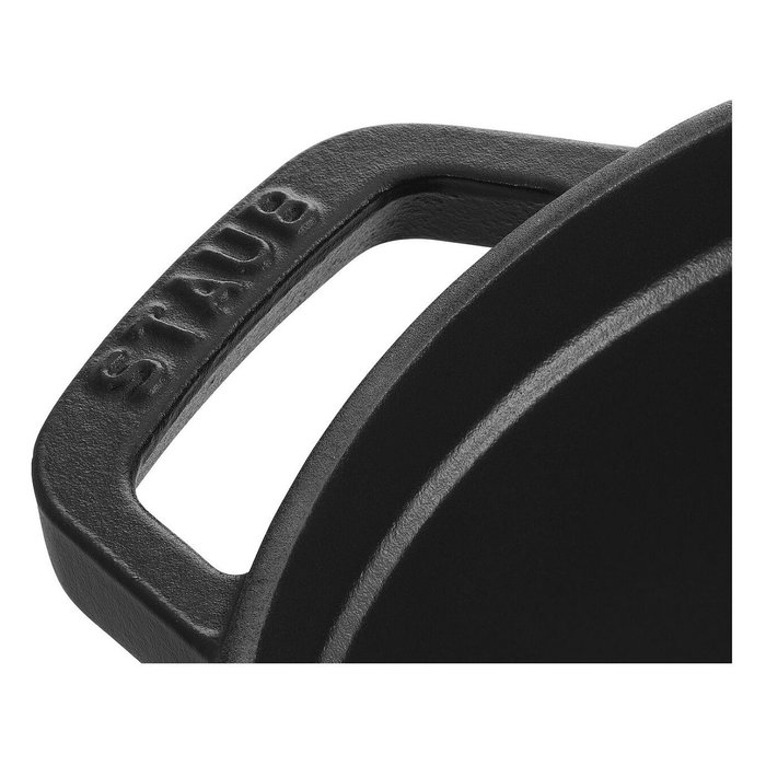 Staub La Cocotte Cazuela Redonda de Hierro Fundido 24 cm / 3.8 Litros Color Negro