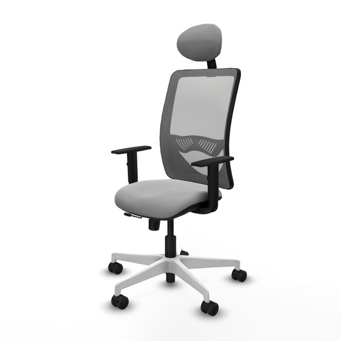 PIQUERAS Y CRESPO Silla de oficina Zulema con mecanismo Sincro/Traslack, Gris PIQUERAS Y CRESPO Silla de oficina Zulema con mecanismo Sincro/Traslack, Gris