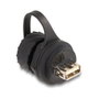 DeLOCK 88010 Conector de cable USB 2.0 Tipo-B a Tipo-A IP68 negro