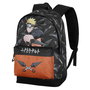Naruto Mochila HS FAN 2.2 Weapons Urbana Negro Ripstop Resistente a Líquidos 24L
