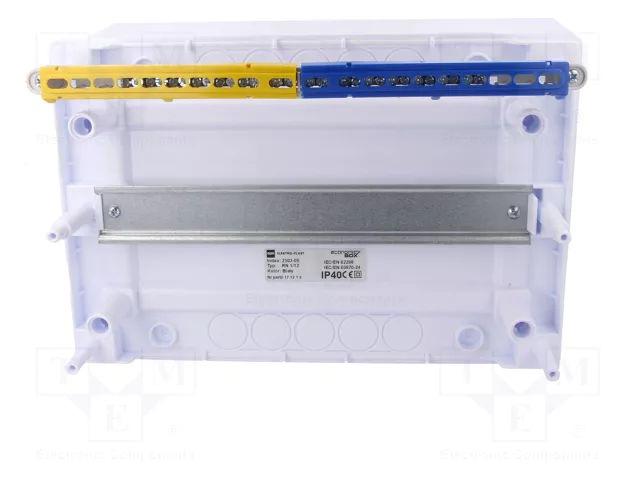 ELEKTRO-PLAST NASIELSK ECONOMIC BOX Carcasa para aparatos modulares Blanco