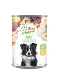 Calibra Dog Verve Adult Pollo Y Pato Caja 6x400 gr Comida para Perros