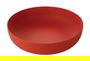 Alessi JM17/29 Cesto Redondo Acero y Resina Rojo 29cm
