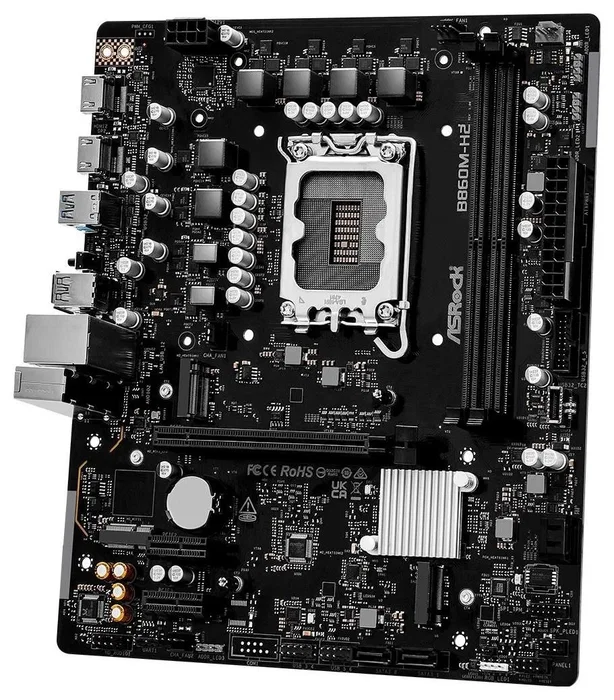 ASRock B860M-H2 Micro ATX, Intel B860, LGA 1851, DDR5 ASRock B860M-H2 Micro ATX, Intel B860, LGA 1851, DDR5