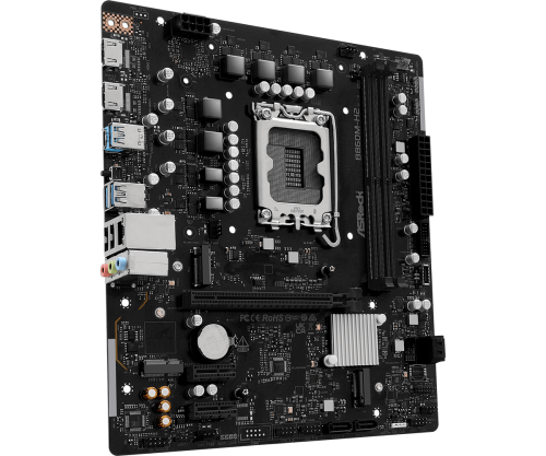 ASRock B860M-H2 Micro ATX, Intel B860, LGA 1851, DDR5 ASRock B860M-H2 Micro ATX, Intel B860, LGA 1851, DDR5