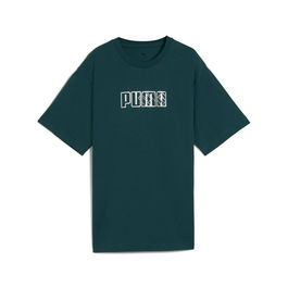 Camiseta de Manga Corta Mujer Puma Maximal Metallic Relaxed