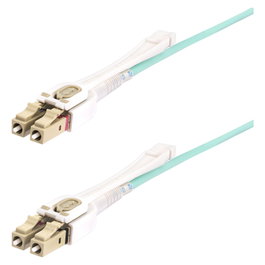StarTech.com Cable de Fibra Óptica Multimodo LC/LC OM4 3m - 50/125µm - 100G - Push-Pull - LSZH - LOMM