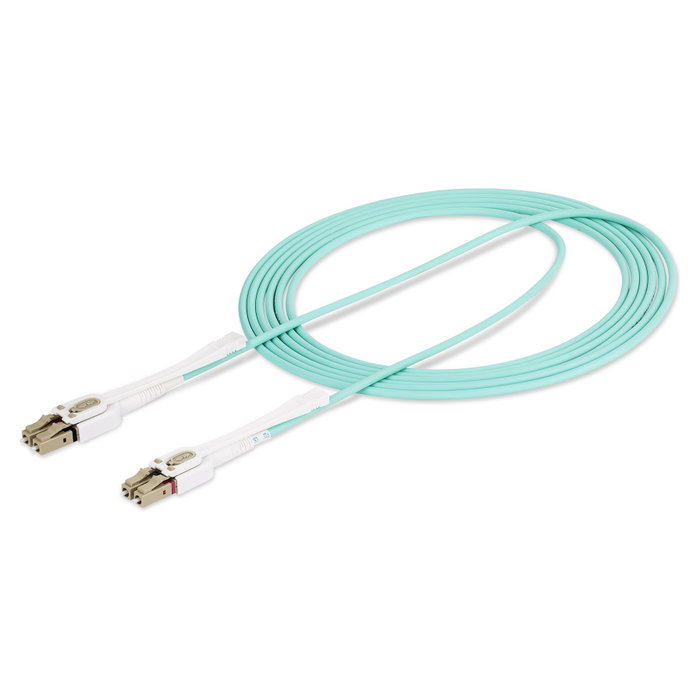 StarTech.com Cable de Fibra Óptica Multimodo LC/LC OM4 3m - 50/125µm - 100G - Push-Pull - LSZH - LOMM StarTech.com Cable de Fibra Óptica Multimodo LC/LC OM4 3m - 50/125µm - 100G - Push-Pull - LSZH - LOMM