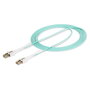 StarTech.com Cable de Fibra Óptica Multimodo LC/LC OM4 3m - 50/125µm - 100G - Push-Pull - LSZH - LOMM