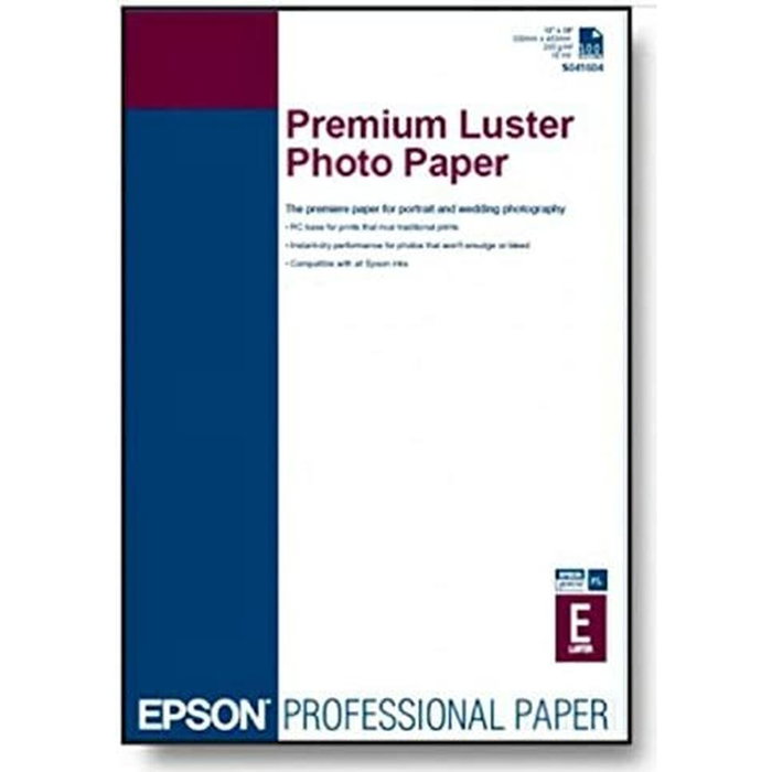 Epson Premium Luster Photo Paper A4 250 hojas 250g/m2 Blanco