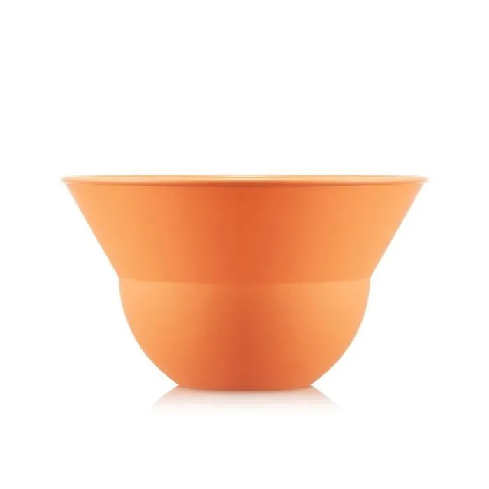 Bodum Juego de 2 Cuencos de 3 L y 4,9 L con Cubiertos para Ensalada - Topee - Bellini Naranja GOB0699965464592