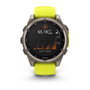 Garmin Fenix 8 Sapphire Solar yellow 47mm