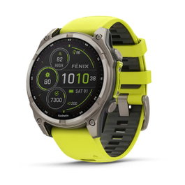 Garmin Fenix 8 Sapphire Solar yellow 47mm