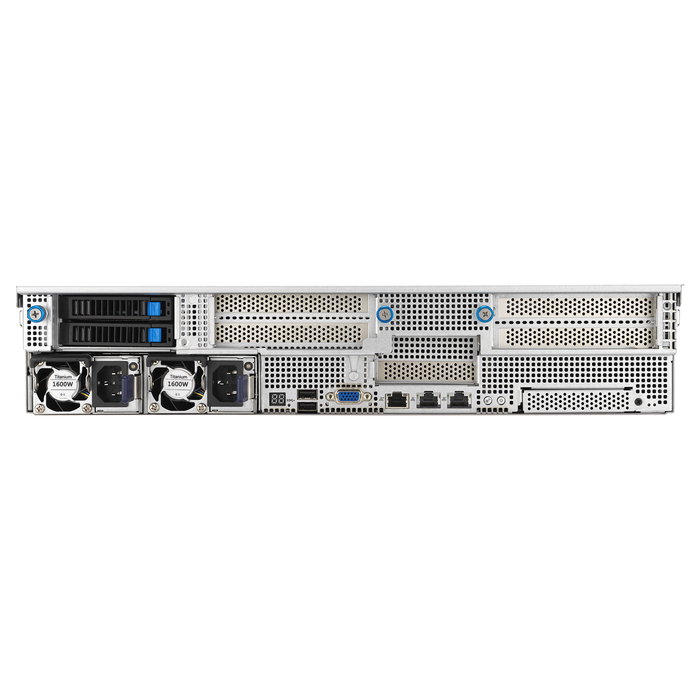 ASUS RS521A-E12-RS12U Barebone Server Rack 2U Socket SP5, 12 NVMe, 1.6kW Titanium, 3 TB DDR5, 90SF03X1-M000C0
