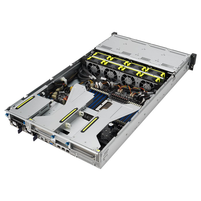 ASUS RS521A-E12-RS12U Barebone Server Rack 2U Socket SP5, 12 NVMe, 1.6kW Titanium, 3 TB DDR5, 90SF03X1-M000C0