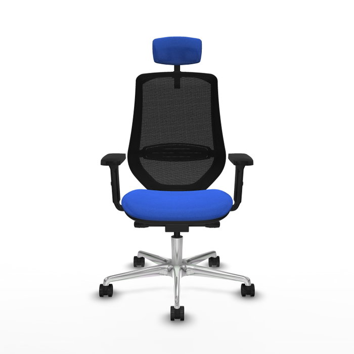 PIQUERAS Y CRESPO Silla de oficina Mardos con mecanismo Sincro/Traslack Azul y Negro PIQUERAS Y CRESPO Silla de oficina Mardos con mecanismo Sincro/Traslack Azul y Negro
