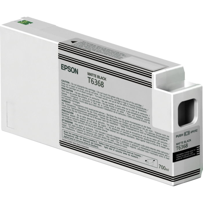 Epson Cartucho de Tinta Negro Mate C13T63680N de 700 ml