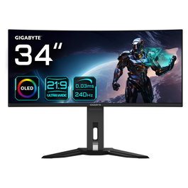 Gigabyte MO34WQC2 Monitor Gaming Curvo OLED 34 pulg. WQHD 240Hz