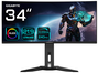 Gigabyte MO34WQC2 Monitor Gaming Curvo OLED 34 pulgadas WQHD 240Hz