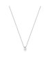 Ania Haie Collar Under Lock & Key en Plata de Ley Gris