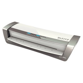 LEITZ iLAM Office Pro A3 Gris y Plata