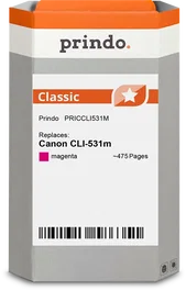 Prindo Cartucho de tinta magenta PRICCLI531M Classic